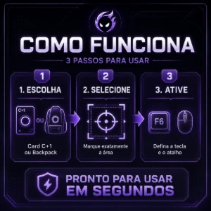 Spectral Revive - Macro de Revive para PxG | Card ou Backpac - PokeXGames