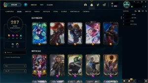 OTIMA CONTA LEAGUE OF LEGENDS MMR DIAMANTE LOL