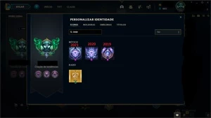 OTIMA CONTA LEAGUE OF LEGENDS MMR DIAMANTE LOL