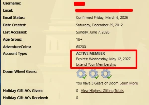 {AQW} - Conta Rara c/ Envolved Leprechaum Class - Adventure Quest World