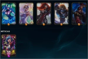 Venda Conta de LOL D4 COM SKIN SUPER RARA KAYLE JUIZA - League of Legends