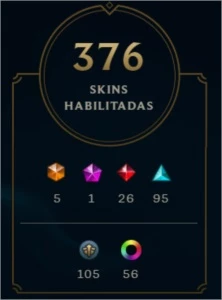 Venda Conta de LOL D4 COM SKIN SUPER RARA KAYLE JUIZA - League of Legends