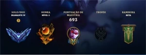 CONTA DE LOL COM 741 SKINS DIAMANTE 4 ICONES E SKINS RARAS E - League of Legends