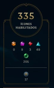 CONTA DE LOL COM 741 SKINS DIAMANTE 4 ICONES E SKINS RARAS E - League of Legends