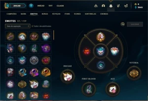 Conta prata 4 com TODOS os champs e 143 Skins - League of Legends LOL
