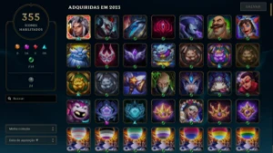 Conta LoL 659 skins diamond - League of Legends