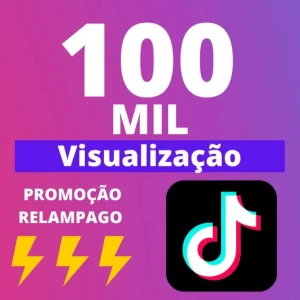 100 Mil Visualizaçâo Do Tiktok - Redes Sociais