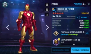 Conta Marvel future fight - Outros