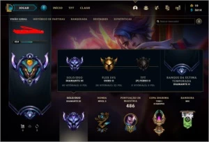 conta diamante 3, 4bonecos para adquirir todos - League of Legends LOL