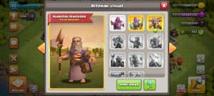 cv 12 semi full com bastante skins e 1k de gemas - Clash of Clans