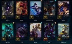 Conta Ouro 2 com Annieversário - League of Legends LOL