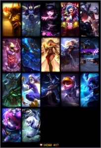 Conta Ouro 2 com Annieversário - League of Legends LOL