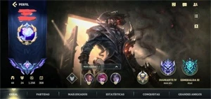 Conta Wild Rift 24 Skins - League of Legends: Wild Rift LOL WR