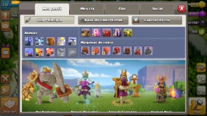 Conta Clash of Clans CV 16 recente