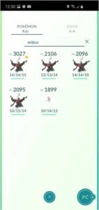 Conta pokemon GO rara