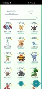 Conta pokemon GO rara