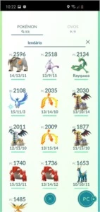 Conta pokemon GO rara