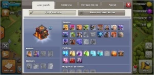 CONTA CLASH OF CLANS CV 10