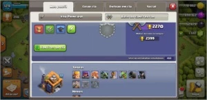 CONTA CLASH OF CLANS CV 10