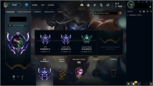 CONTA DIAMANTE com Ezreal pulsefire - League of Legends LOL