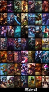 V> Conta Diamante V (elo e borda)- Todos os Champs+49skins - League of Legends LOL