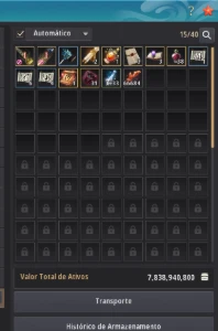 Conta BDO,789 GS, barraca, fada pot5 Pegasus t10, 2 potes - Black Desert