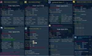 (LADMO) Conta com OMM, Full acessórios menos Anel Bellial - Digimon Masters Online