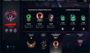 Conta League Of Legends LOL