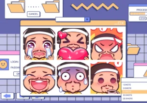 Emotes Personalizados para TWITCH - Serviços Digitais
