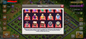 Conta Clash of Clans CV15 / TH15 Full Level 241CV15 FULL