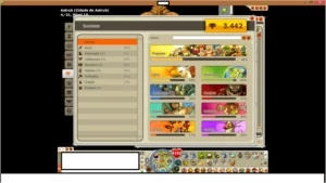 Vendo Ecaflip 200 com set, full scroll e kamas(SPIRITIA) - Dofus