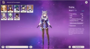[AR7] Keqing + Codex de Favonius - Genshin Impact