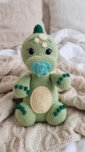 Dino baby - Artesanato e Personalizados