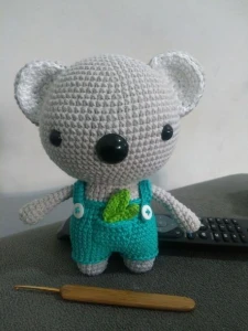 Amigurumi Coala - Artesanato e Personalizados