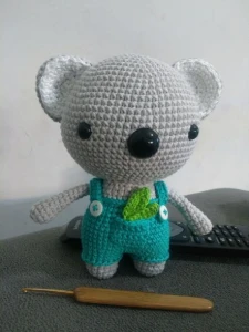 Amigurumi Coala - Artesanato e Personalizados