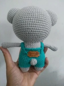 Amigurumi Coala - Artesanato e Personalizados