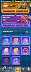 Conta Clash Royale muito boa