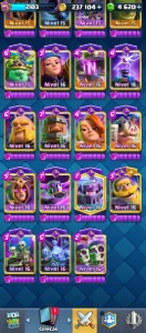 Conta Clash Royale muito boa