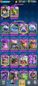 Conta Clash Royale muito boa
