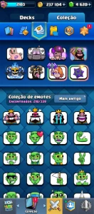 Conta Clash Royale muito boa