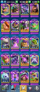 Conta Clash Royale muito boa