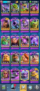 Conta Clash Royale muito boa