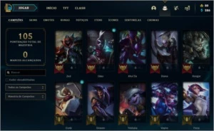 Conta Unranked Imperdível muitos champs - League of Legends LOL