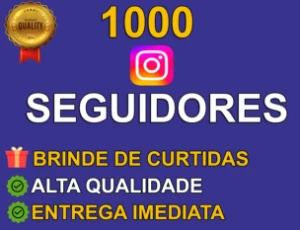 Seguidores Instagram - Visualizações - Curtidas - Mundiais/B - Redes Sociais