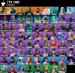 Conta Fortnite | 71 Skins | Shredder | Entrega automática!