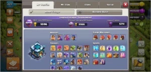 CV13 FULL MATO 100% TH13 6 CONSTRUTOR 12 SKINS DADOS CRIAÇÃO - Clash of Clans