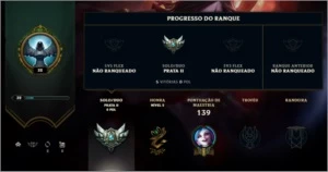 Conta lv 32, 18 skin, 53 campeão, conta super barata - Outros