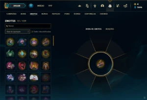 Conta Esmeralda 4 com 42 Champs e 7 Skins + 3 Fragmentos - League of Legends LOL