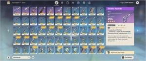 VENDO CONTA RANK25: DILUC, VENTI, FISCHL - Genshin Impact