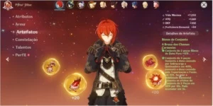 DUAS CONTAS 5 ESTRELAS TOPADAS - Genshin Impact